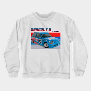 Renault 5 GT Turbo Crewneck Sweatshirt